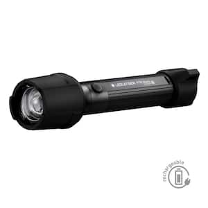 P7R Work Rechargeable Flashlight, 1200 Lumens, Advanced Focus System, Rubber Covers, Protective Lens, Waterproof