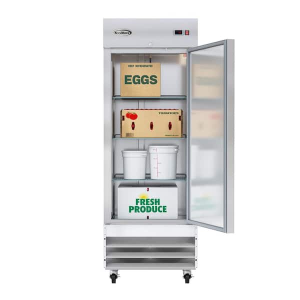 riro✩︎⡱ Koolmore 29 in. 15.5 cu. ft. 1-Door Reach-In Freezerless