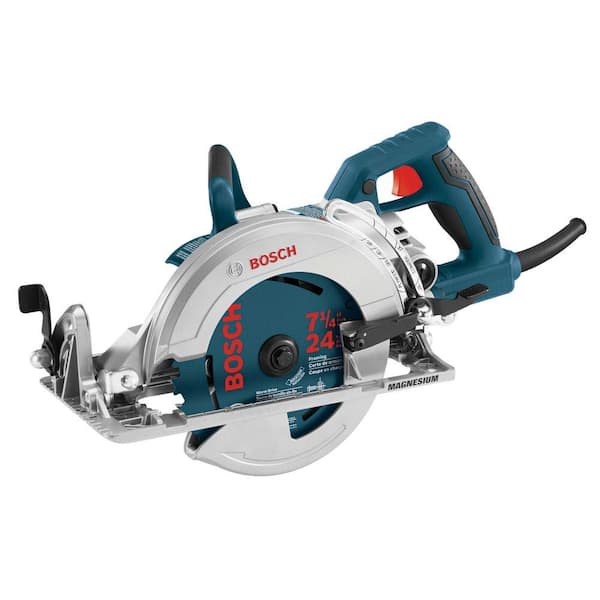 Bosch CSW41 15 Amp 7-1/4 in. Corded Magnesium Worm Drive Circular Saw with Carbide Blade - 1