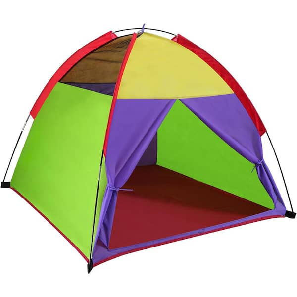 Alvantor 58 in. x 58 in. x 47 in. Pop Up Kids Play Tent for Indoor ...