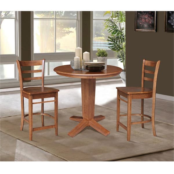 36 inch round counter deals height table