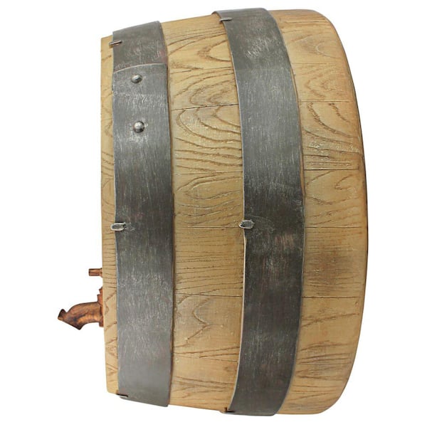 Design Toscano 18 in. x 18 in. French Wine Barrel Wall Sculpture