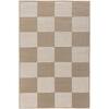Nourison Washable Modern Jute Natural Ivory 4 ft. x 6 ft. Geometric Contemporary Area Rug 930958