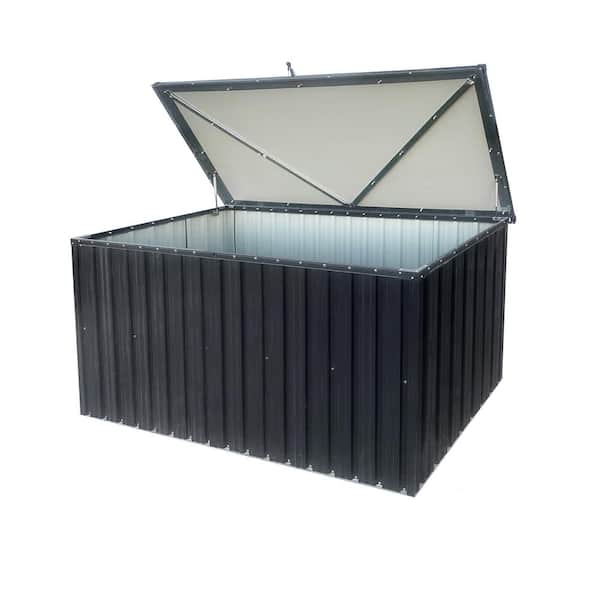 Boosicavelly 215 Gal. Outdoor Metal Storage Deck Box