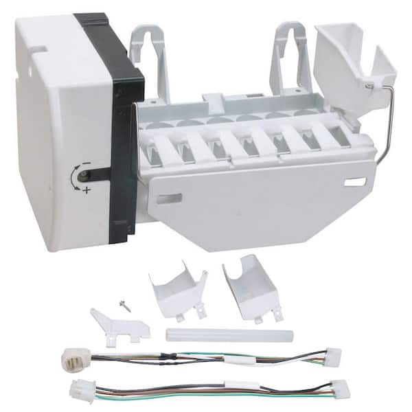 WR30X10093, WR30X10044 Ice Maker Assembly Kit Compatible with ge, hotpoint,  Kenmore, frigidaire Refrigerators, and ge, Kenmore Ice Machines, Replaces