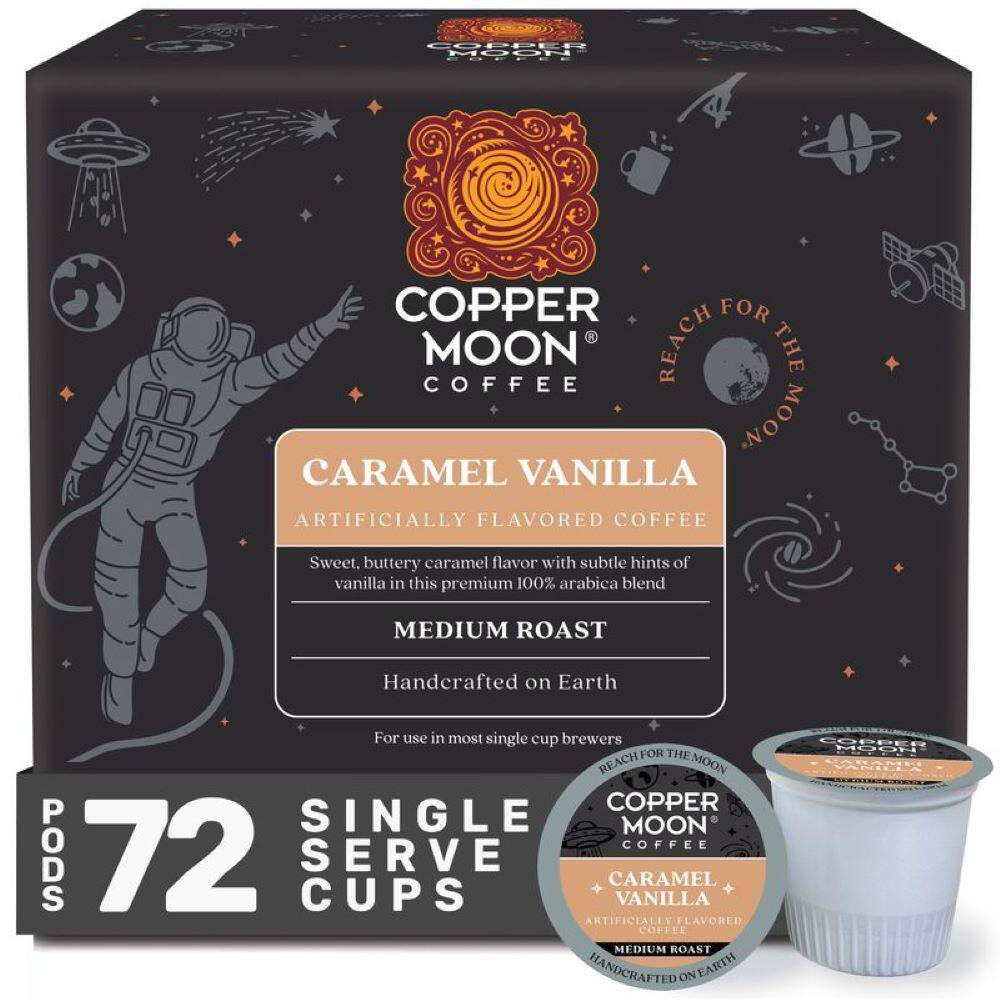 Single Serve Coffee Pods for Keurig K-Cup Brewers, Caramel Vanilla Blend, Medium Roast (72-Pack) price history on PriceWatchPro