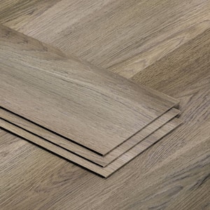 PresCore Umber 12 MIL x 6 in. W x 36 in. L Glue Down Waterproof Luxury Vinyl Plank Flooring (54 sqft/case)