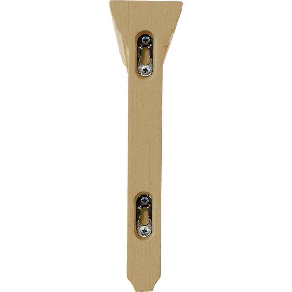 Alder Hand-Carved Medium Wood Corbel, 10" Height