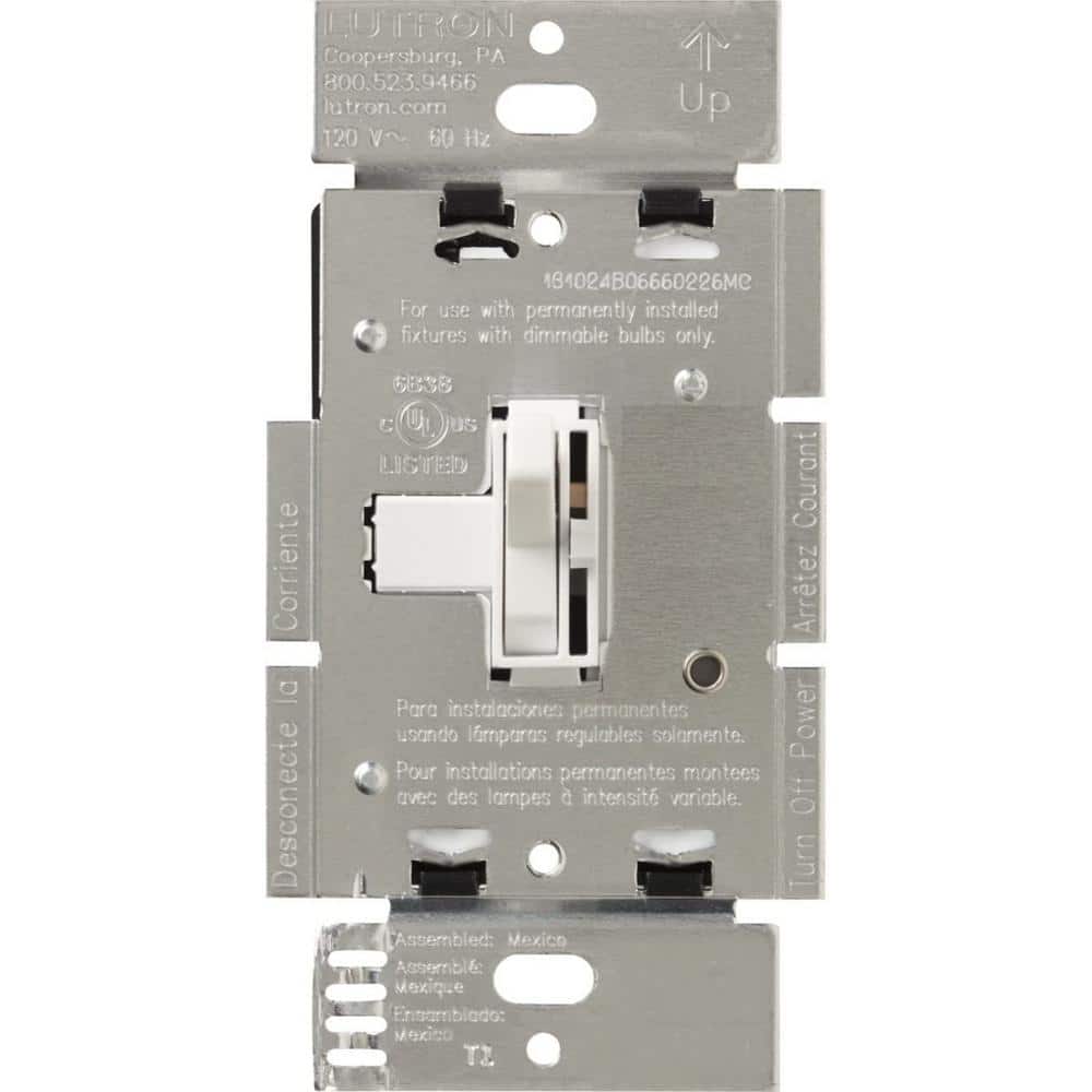Toggler Dimmer Switch with Night Light, 1000-Watt, Single-Pole, White (AY-10PNL-WH) price history on PriceWatchPro