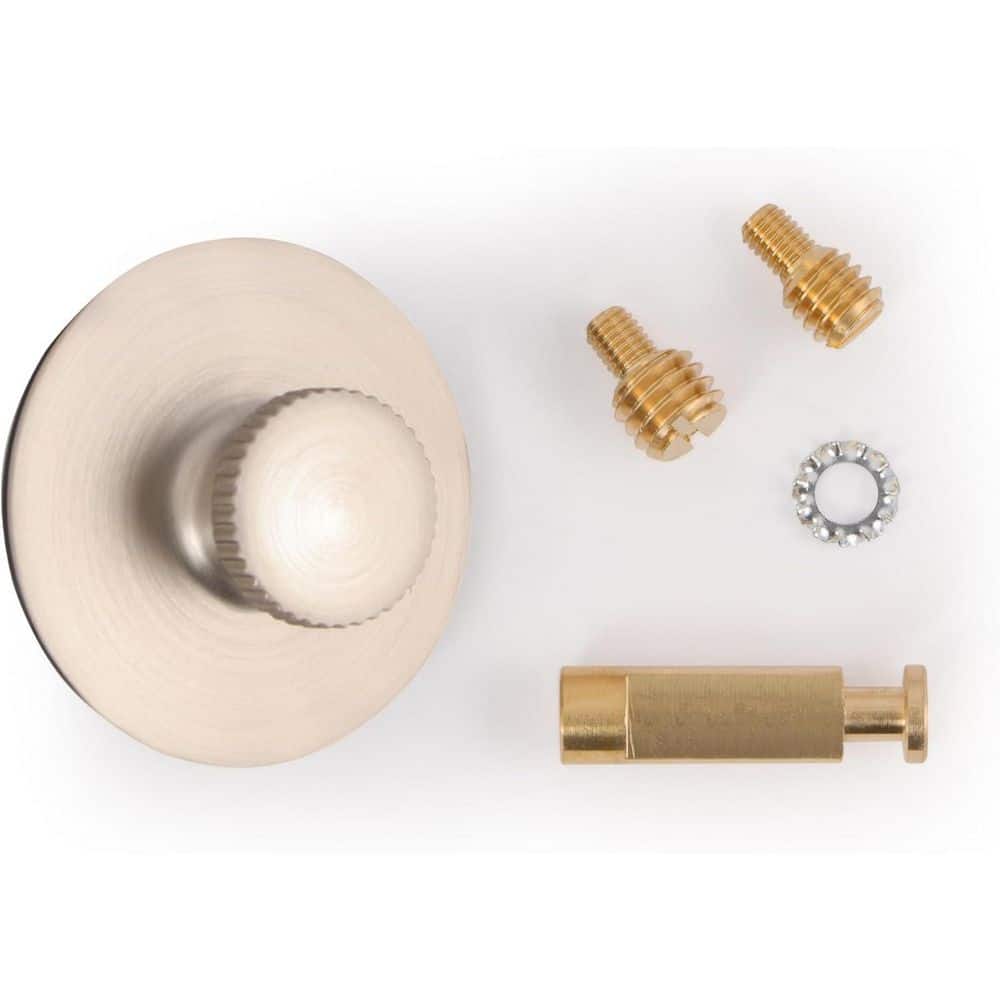 SUPPLYGIANT Lift and Turn Tub Drain Stopper, 5/16 or 3/8 Inner Bathtub Shoe Bathtub Drain Assembly Nickel Plated Finish price history on PriceWatchPro