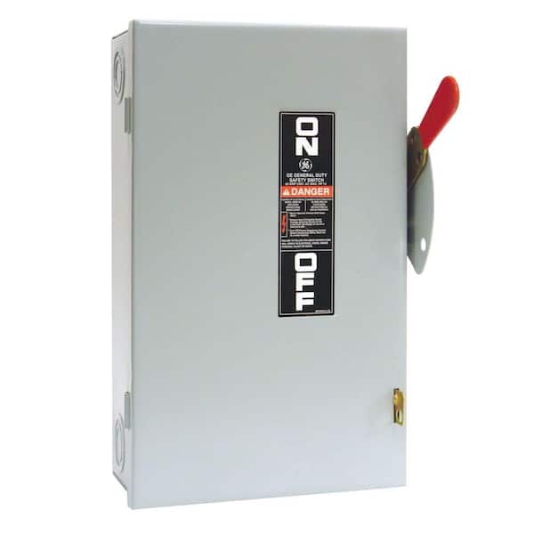 GE 60 Amp 240-Volt Non-Fuse Indoor Safety Switch