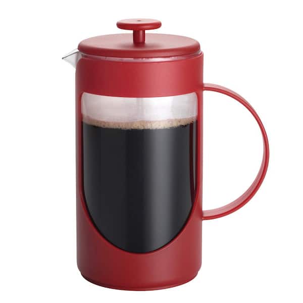 BonJour Ami-Matin 3-Cup French Press in Red