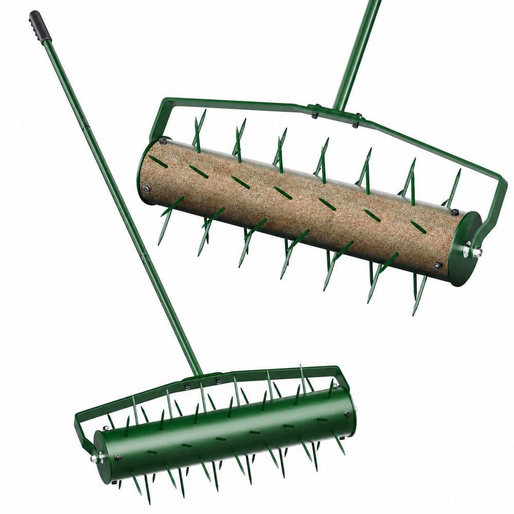 21” Manual Aerator with Multiple 2.2 Inch Tines & 50” Metal Handle for Lawn Care, Reduce Soil Compaction, Enhances Water price history on PriceWatchPro