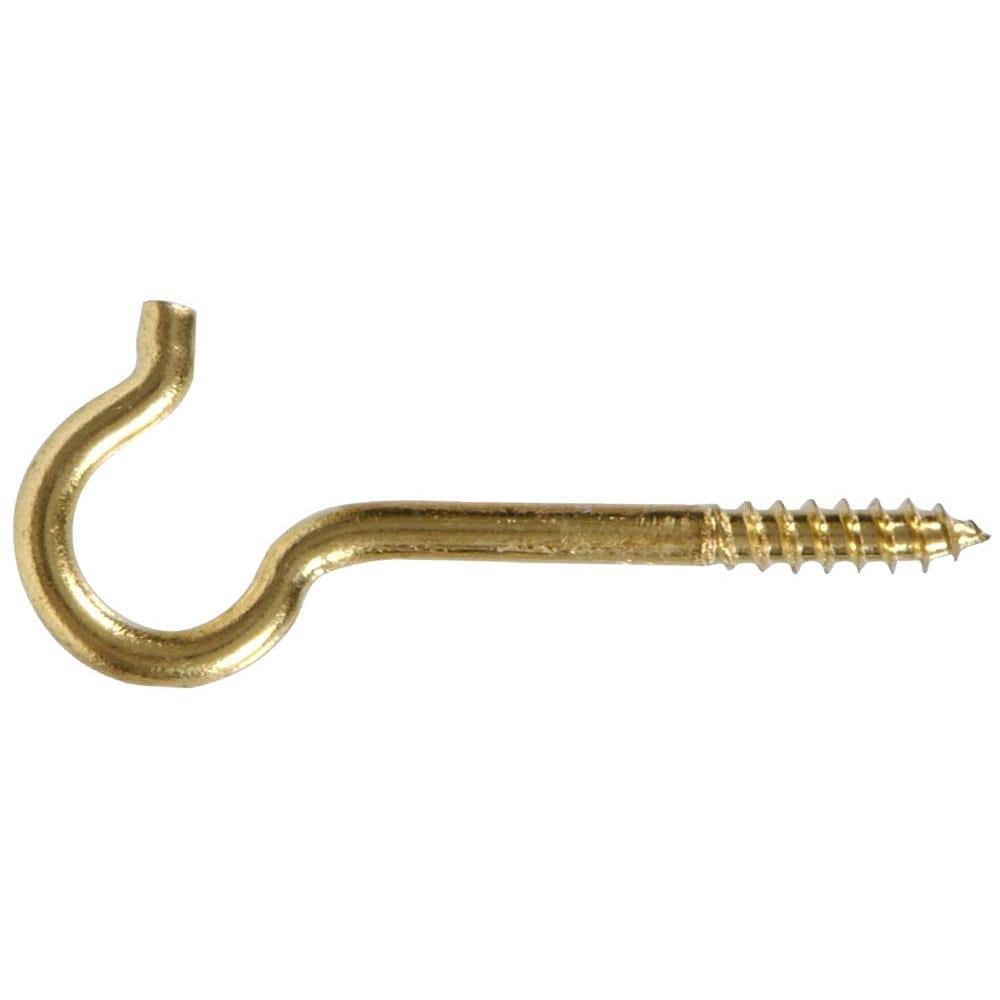 0.162 x 2-9/16 in. Solid Brass Round Ceiling Type Screw Hook (10-Pack) price history on PriceWatchPro