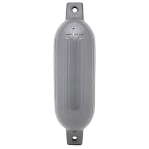 BoatTector Inflatable Fender - 6.5 in. x 22 in., Gray