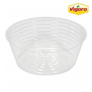 12 in. Medium-Duty Deep Liner Plastic Saucer