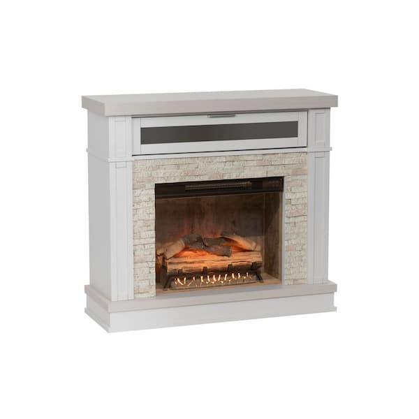 Bellingham 52.25 in. W Corner Convertible Media Electric Fireplace