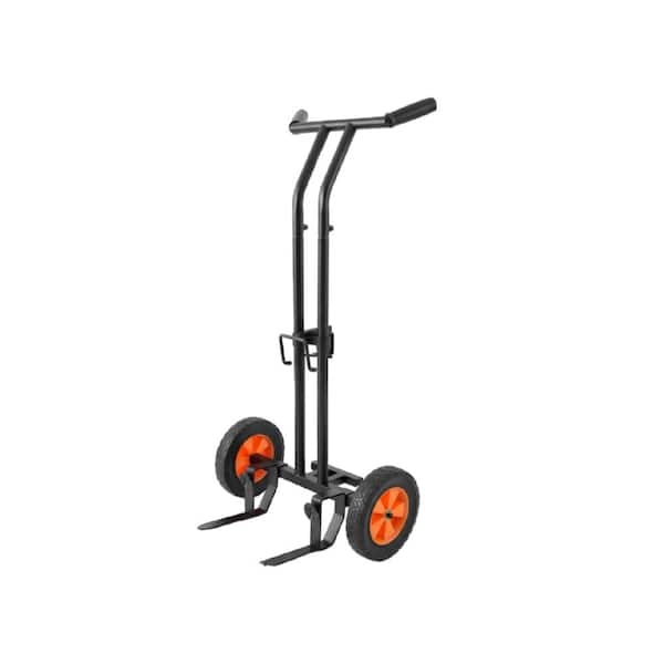 Outdoor 43 in. H Black Silicone Outdoor Plant Caddies & Carts