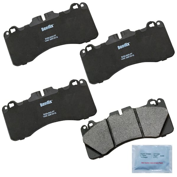 Bendix Premium Copper Free Disc Brake Pad Set 1995-1998 Jeep Grand Cherokee 4.0L