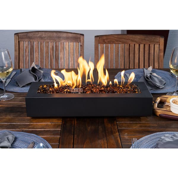 tabletop steel firebowl