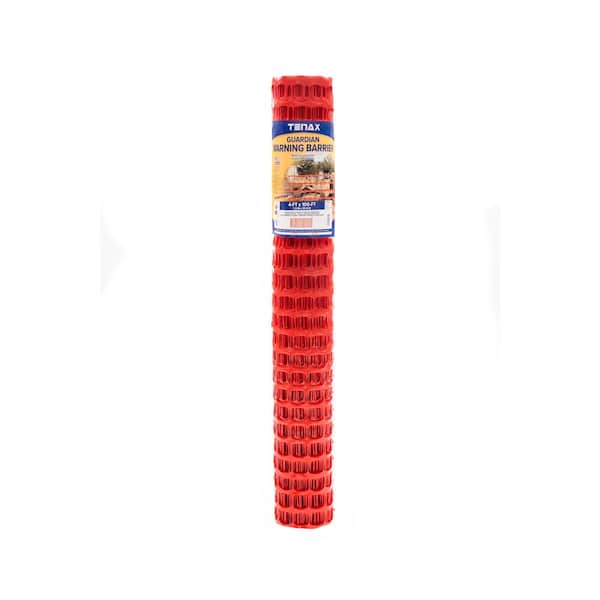 Guardian 4-Ft x 100-Ft Plastic Warning Barrier LW Safety Fence