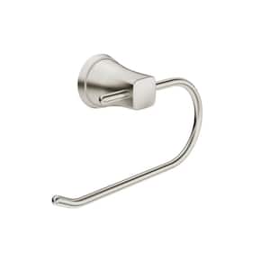 Glenmere Wall-Mount Toilet Paper Holder in Brushed Nickel