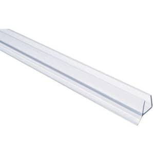 36 in. Frameless Shower Door Seal with Wipe for 1/4 in. Glass in Clear