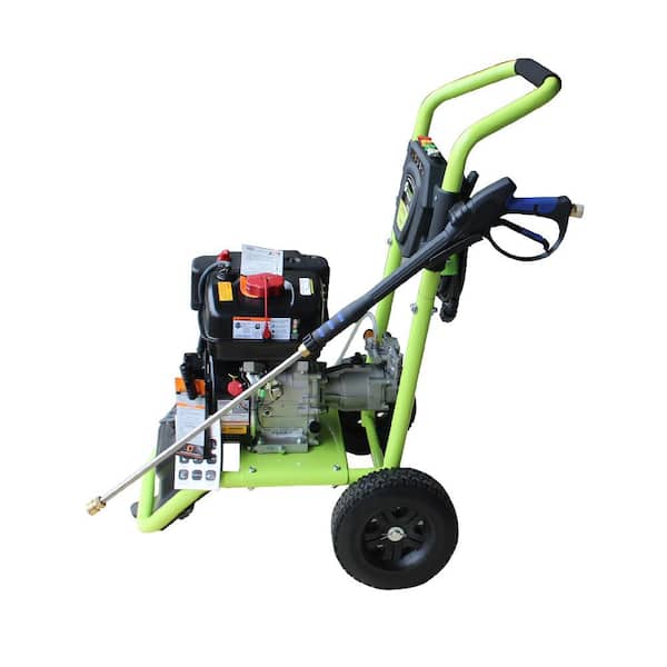 Green-Power GNW3324A 3300 PSI 208 cc Gas Pressure Washer, LCT Professional Engine, CARB Approved - 2