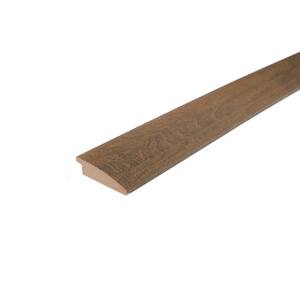 Mocha 0.38 in. Thick x 1.5 in. Wide x 78 in. Length Wood Reducer