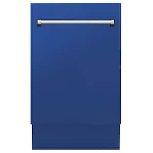 Tallac Series 18 in. Top Control 8-Cycle Tall Tub Dishwasher with 3rd Rack in Blue Matte
