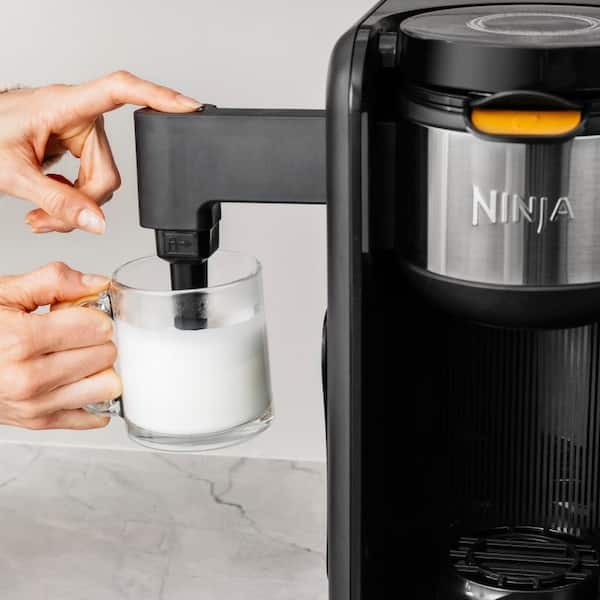 NINJA 6-Cup Black Coffee Maker with Hot and Cold Brewed System