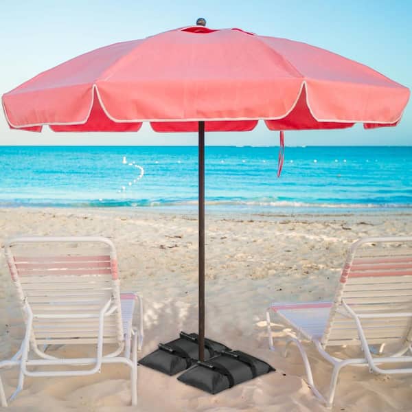65 lb patio umbrella base The Core This Black patio umbrella base is designed to secure compatible outdoor umbrellas in shaded patio spaces and uses the listed Concrete Resin construction with 65 lb support in a hex shape profile 50-lb Classic Cast Iron Bronze