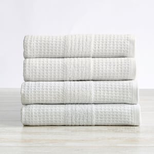 Becky Cameron 4-Piece Light Gray Ultra Soft Cotton Bath Towel Set  IH-TO520-4PK-LG - The Home Depot