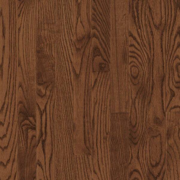 Bruce Laurel Solid Oak Saddle Hardwood Flooring - 5 in. x 7 in. Take Home Sample