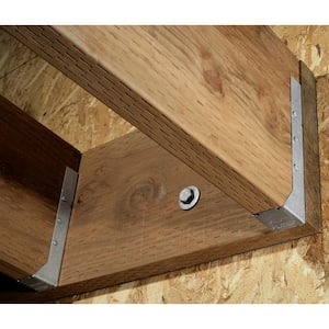 LUC ZMAX Galvanized Face-Mount Concealed-Flange Joist Hanger for 2x10 Nominal Lumber