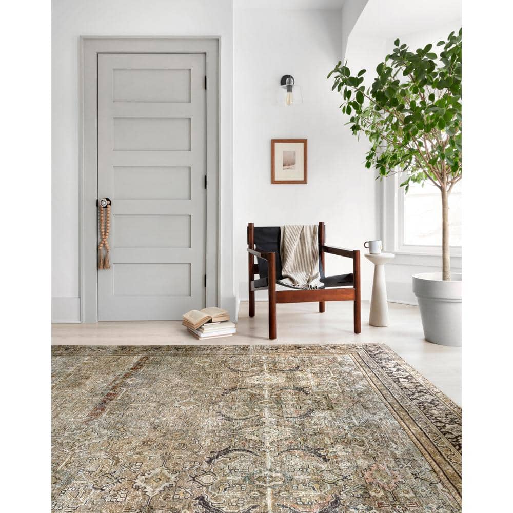 Handmade Reversible Gray Synthetic 24x60 Rug