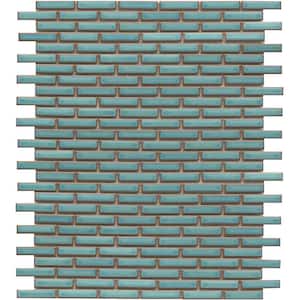 Regala 20-Pack Present 12 in. x 12 in. Glossy Mini Offset Mosaic Porcelain Wall Tile (19.12 sq. ft./Case)