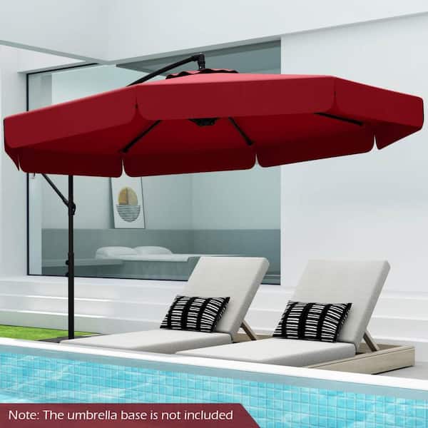 Manual Tilt - 10 ft. - Cantilever Umbrellas - The Home Depot
