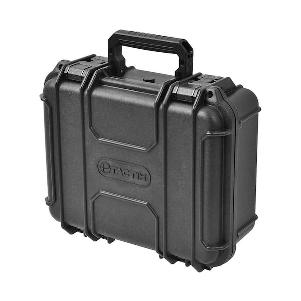 TACTIX 13.5 in. Black Portable Tough Case