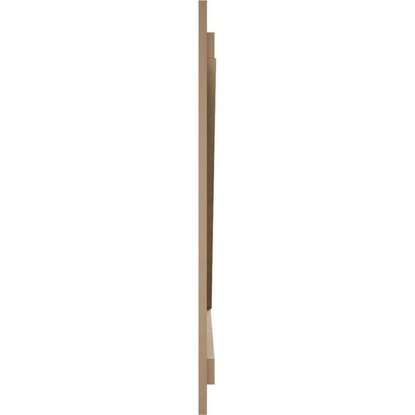 Ekena Millwork 22 in. x 24 in. Timberthane Polyurethane 4-Board