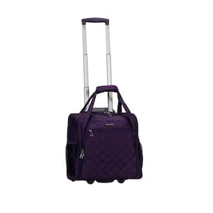 Purple Melrose Wheeled Underseat Carry-On