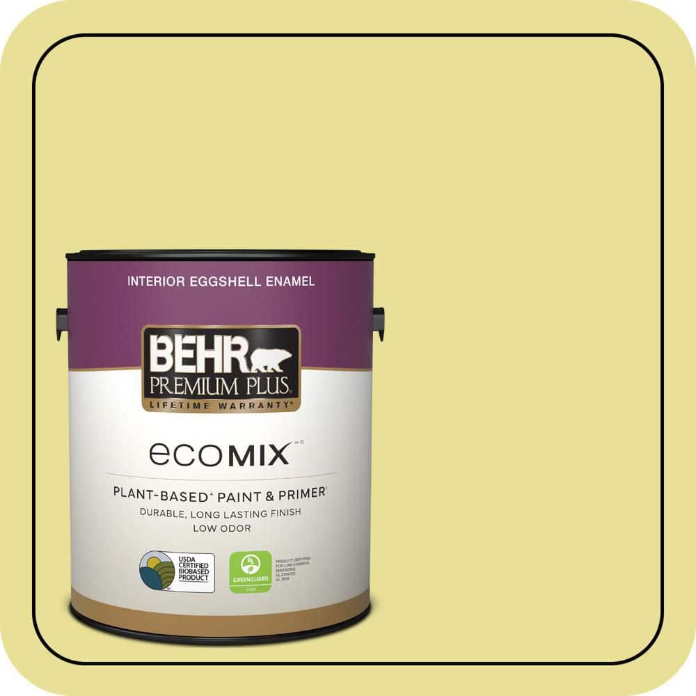 1 gal. #P340-3 Reviving Green Eggshell Enamel EcoMix Plant-Based Interior Paint & Primer price history on PriceWatchPro