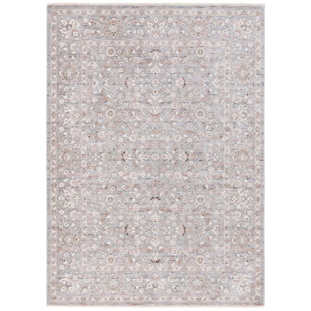 Harlow 5 ft. x 8 ft. Ivory Gray/Sage Traditional Floral Area Rug price history on PriceWatchPro