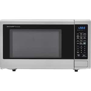 Carousel 1.8 cu. ft. 1100W Countertop Microwave Oven in Stainless Steel (ISTA 6 Packaging)