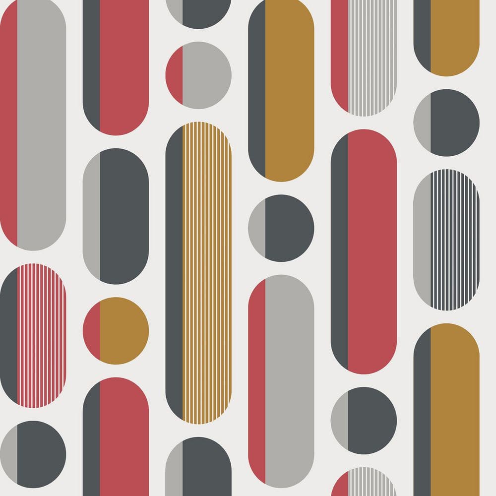 Morse Red and Grey Wallpaper price history on PriceWatchPro