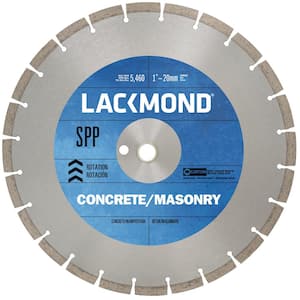 12 in. High Speed Segmented Diamond Blade for Cured Concrete and Masonry