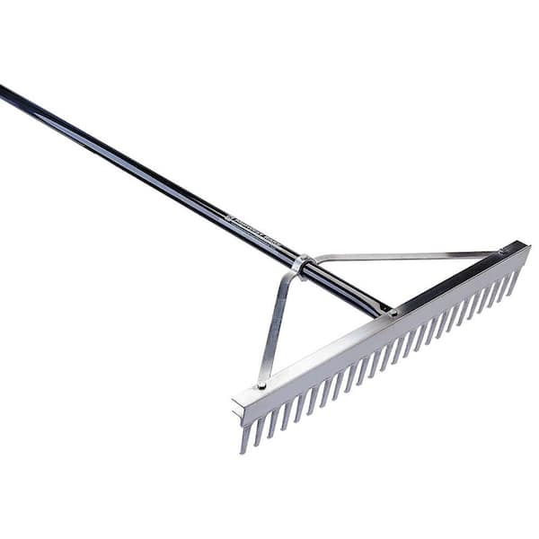 Unbranded 24 in. W x 66 in. L Professional Landscape Rake