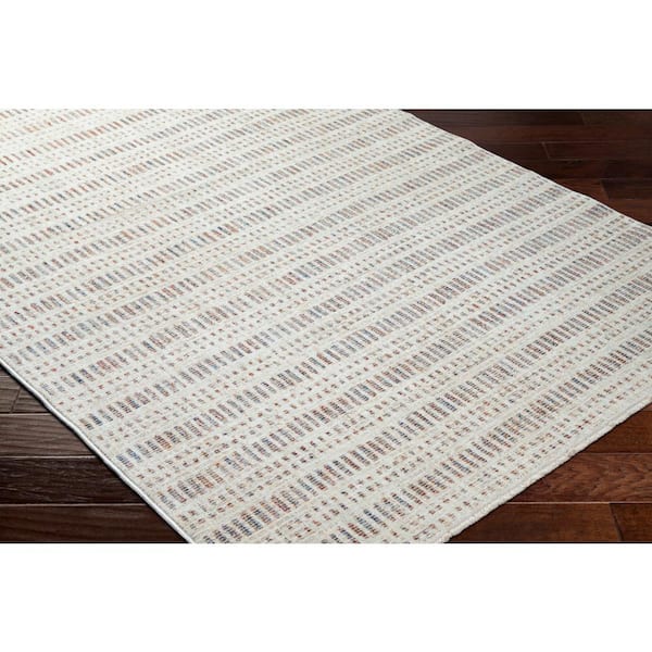 Frank Lloyd Wright Foundation x Livabliss Usonia Gray Geometric 5 ft. x 8 ft. Indoor Area Rug