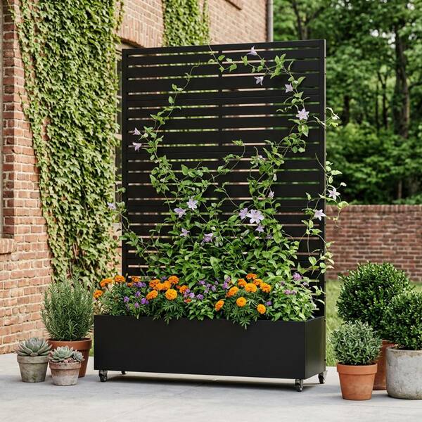 PexFix 47 in. L x 16 in. W x 72 in. H Wheeled Classic Louver