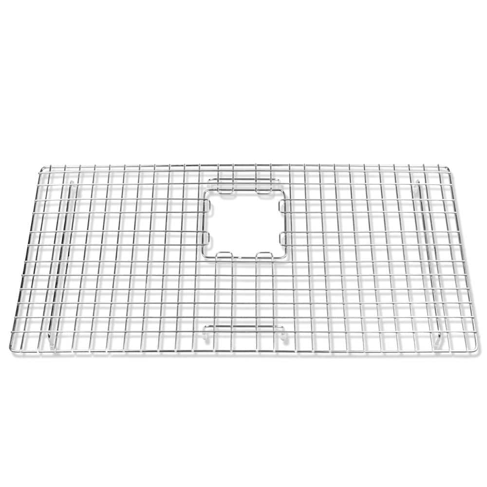 SINKOLOGY SinkSense Alder 27.5 in. x 14 in. Powder Coated Stainless Steel Kitchen Sink Bottom Grid in Stainless Steel SG014-28ST Sansujyuku sansujyuku.com